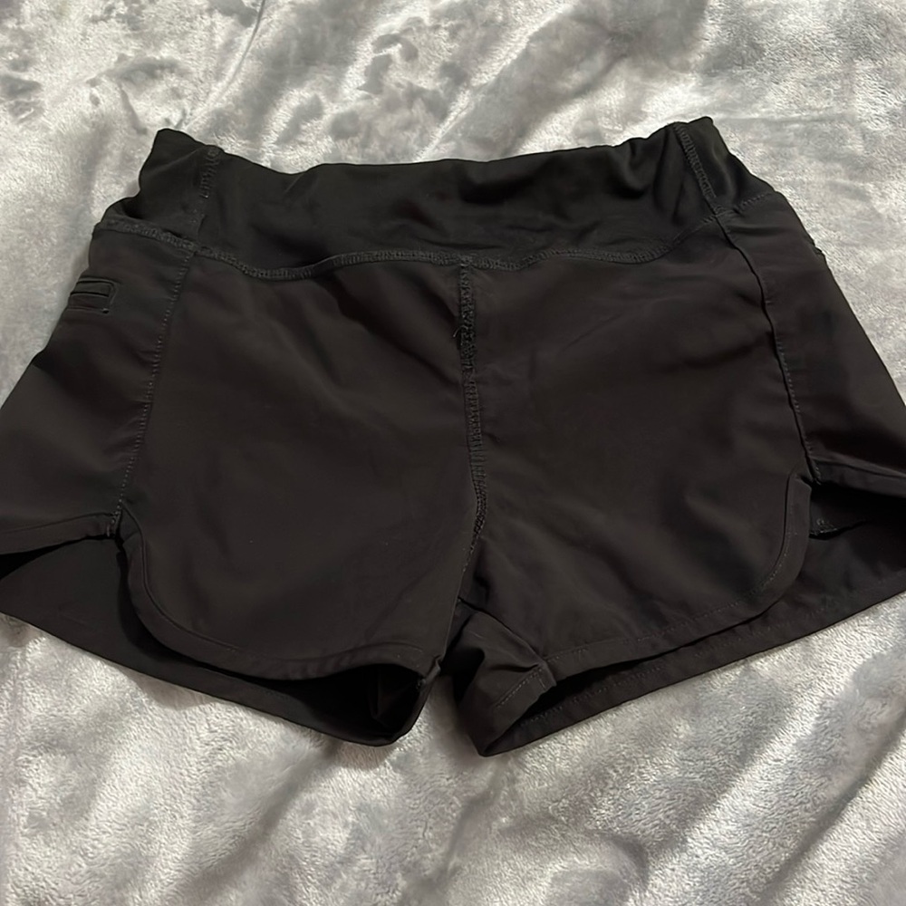 Girls black shorts